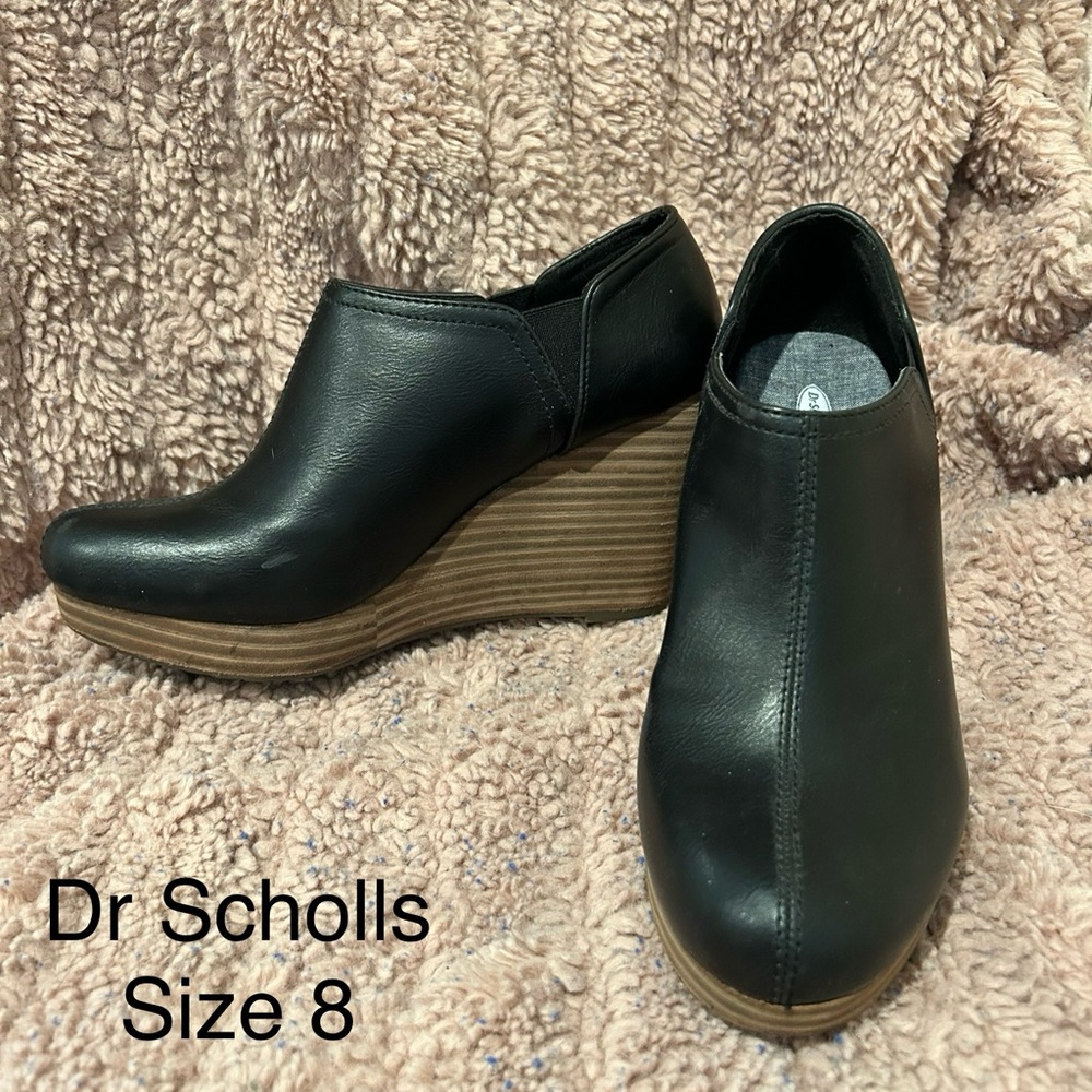 Dr. Scholl's Black Women's Wedge Shoes